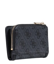 GUESS LINDSEY Kartenetui mit M&uuml;nzfach Kohle - Brieftaschen Damen - 4