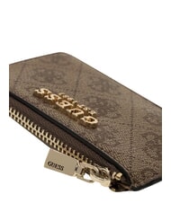 GUESS LAUREL 2 Karteninhaber MILCH-LOGO - Brieftaschen Damen - 4