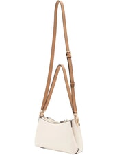 GUESS NOELLE 2 Schultertasche mit Schultergurt Cremewei&szlig;/Beige - Damentaschen - 2