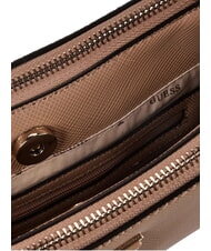 GUESS NOELLE 2 Schultertasche mit Schultergurt BEIGE - Damentaschen - 4