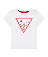 GUESS KIDS CORE Baumwoll-T-Shirt purwei&szlig; - Kinder-T-Shirt - 3