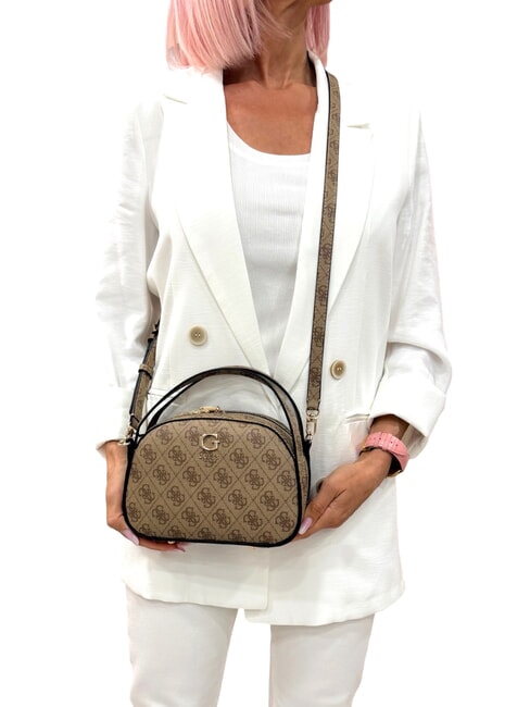 COLEEN Mini-Handtasche mit Schulterriemen MILCH-LOGO - Damentaschen