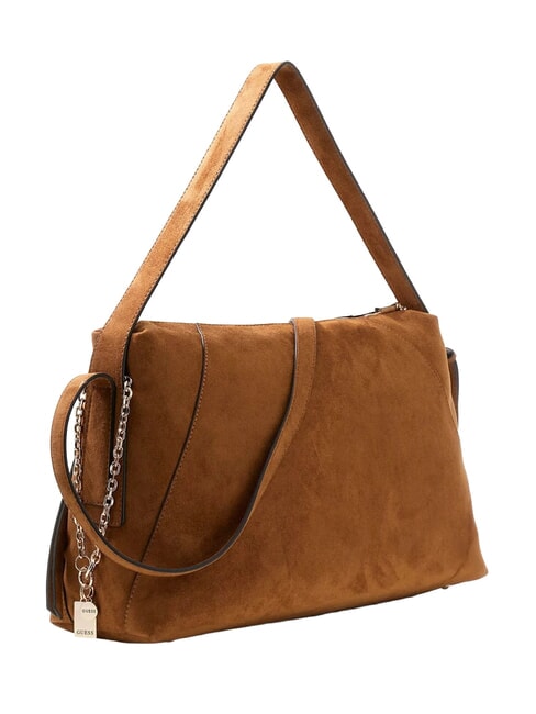 DEVON Schultertasche mit Schultergurt COGNAC - Damentaschen