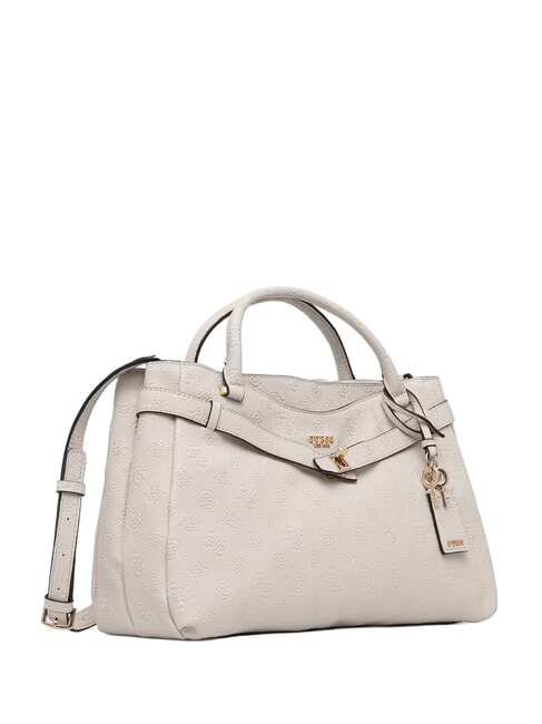 ELLA Handtasche mit Schulterriemen Stein-Logo - Damentaschen