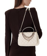 GUESS GIULLY 2 Handtasche mit Schulterriemen NICHT-GERADE WEISS - Damentaschen - 2
