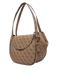 GUESS COLEEN                                   Schultertasche mit zwei Henkeln MILCH-LOGO - Damentaschen - 4