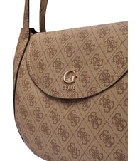GUESS COLEEN                                   Schultertasche mit zwei Henkeln MILCH-LOGO - Damentaschen - 6