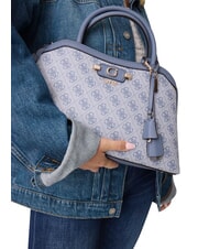 GUESS LINDSEY Handtasche mit Schulterriemen Schiefer-Logo - Damentaschen - 4