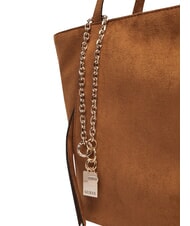 GUESS DEVON Schultertasche COGNAC - Damentaschen - 6