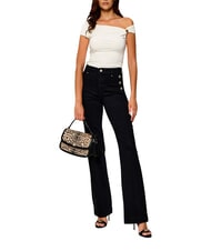 GUESS AUDREY                                   Handtasche mit Schulterriemen aus Leder Leopard - Damentaschen - 2