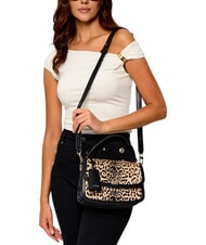 GUESS AUDREY                                   Handtasche mit Schulterriemen aus Leder Leopard - Damentaschen - 4