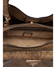 GUESS MERIDIAN 2                               Handtasche mit Schulterriemen MILCH-LOGO - Damentaschen - 7