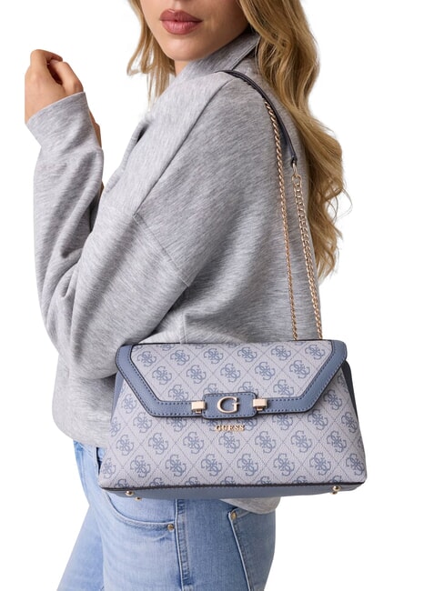 LINDSEY                                  Schultertasche, doppelt tragbar Schiefer-Logo - Damentaschen