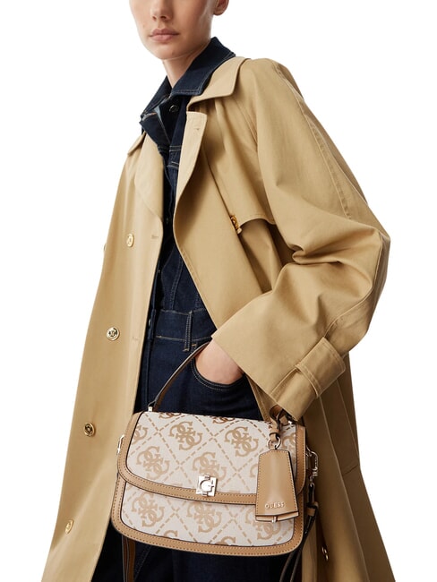 AUDREY                                   Handtasche mit Schulterriemen beige Logo - Damentaschen