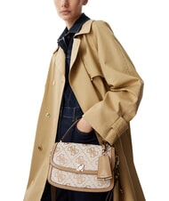 GUESS AUDREY                                   Handtasche mit Schulterriemen beige Logo - Damentaschen - 2