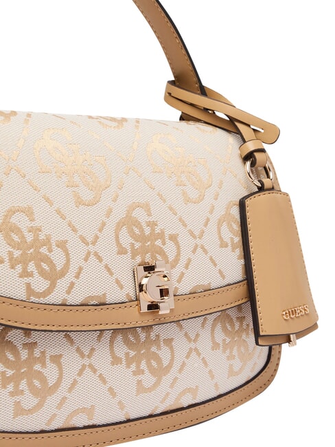 AUDREY                                   Handtasche mit Schulterriemen beige Logo - Damentaschen