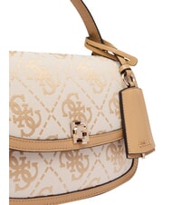 GUESS AUDREY                                   Handtasche mit Schulterriemen beige Logo - Damentaschen - 5