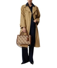 GUESS AUDREY                                   Handtasche mit Schulterriemen MILCH-LOGO - Damentaschen - 2