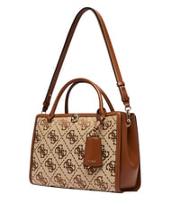 GUESS AUDREY                                   Handtasche mit Schulterriemen MILCH-LOGO - Damentaschen - 4