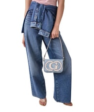 GUESS RUBY Umh&auml;ngetasche Denim-Logo - Damentaschen - 2