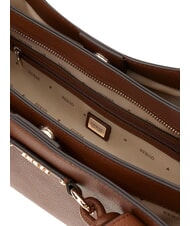 GUESS CAMELIA 3                                Schultertasche COGNAC - Damentaschen - 3