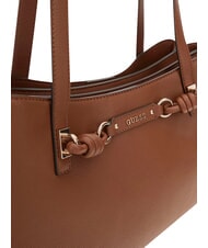 GUESS CAMELIA 3                                Schultertasche COGNAC - Damentaschen - 4