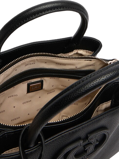 ISOLA Handtasche mit Schulterriemen SCHWARZ - Damentaschen