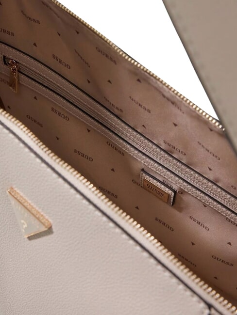 DEVON Schultertasche mit Schultergurt helltaupe - Damentaschen