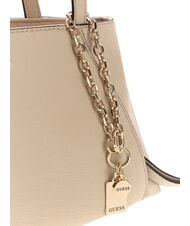 GUESS DEVON Umh&auml;ngetasche helltaupe - Damentaschen - 4