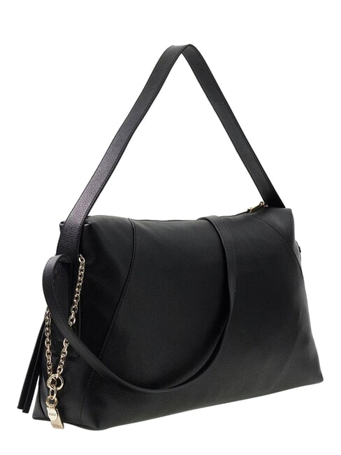 DEVON Schultertasche mit Schultergurt SCHWARZ - Damentaschen