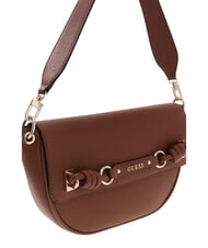 GUESS CAMELIA                                  Schultertasche mit Schultergurt COGNAC - Damentaschen - 5