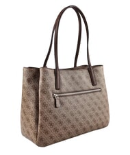 GUESS NOELLE 2 4G Umh&auml;ngetasche Latte-Logo / braun - Damentaschen - 3