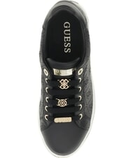 GUESS STASEY4 Turnschuhe SCHWARZ - Damenschuhe - 4