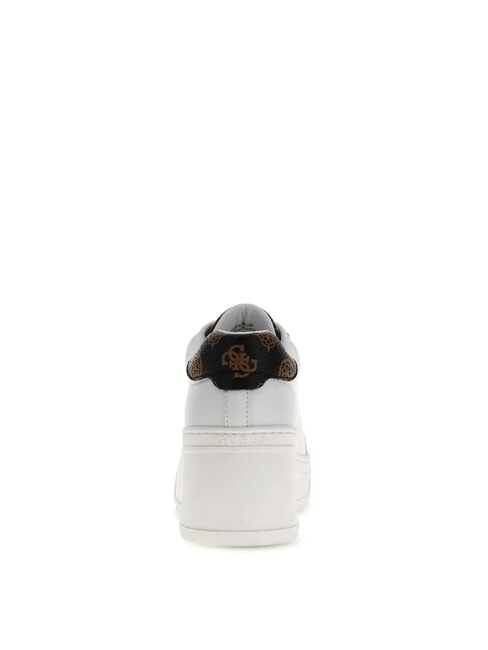 ROAZY 7,5 cm Keilsneaker Wei&szlig; - Damenschuhe