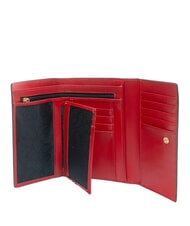 GATTINONI PLANETARIUM Mittelgro&szlig;e Geldb&ouml;rse mit Klappe klassisch/ koralle - Brieftaschen Damen - 2