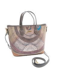 GATTINONI PLANETARIUM Handtasche mit Schulterriemen Wilde Aquarellfarbe/ Dunkeltaupe - Damentaschen - 2