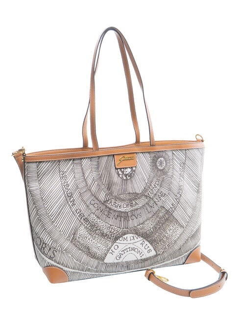 PLANETARIUM Shopper Media Tinten-Sepia/Hellbraun - Damentaschen