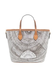 GATTINONI PLANETARIUM Handtasche mit Schulterriemen Tinten-Sepia/Hellbraun - Damentaschen - 4