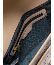 GATTINONI PLANETARIUM Wandelbare Tasche mit &Uuml;berschlag Aquarell/Beige - Damentaschen - 5