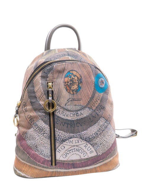 PLANETARIUM Rucksack Wilde Aquarellfarbe/ Dunkeltaupe - Damentaschen