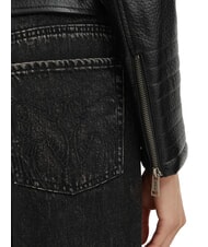 GUESS MARLENE CARIBOU Kunstlederjacke, normale Passform jetbla - Damenjacken - 4