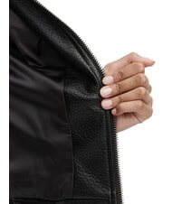 GUESS MARLENE CARIBOU Kunstlederjacke, normale Passform jetbla - Damenjacken - 7