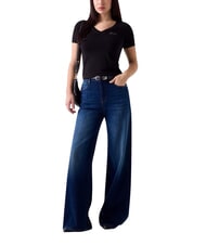 GUESS NEW MINI T-Shirt jetbla - T-Shirts und Tops f&uuml;r Damen - 3