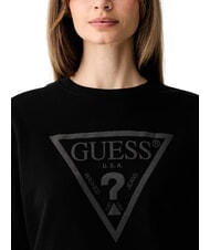 GUESS BASIC TRIANGLE Rundhals-Sweatshirt jetbla - Sweatshirts Damen - 4