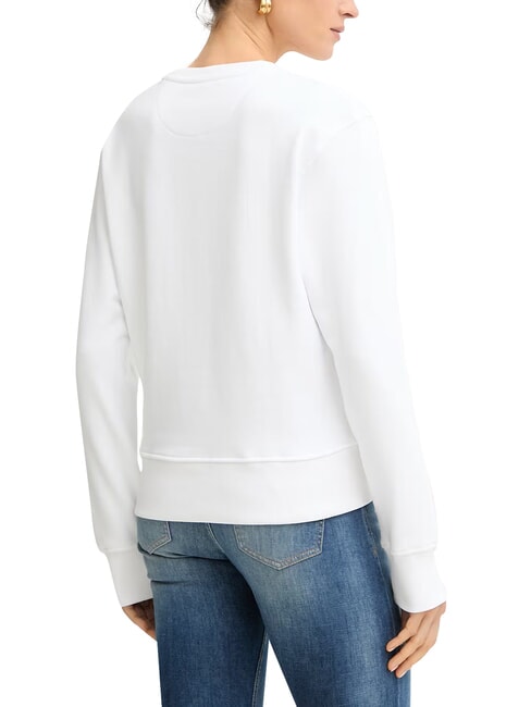 BASIC TRIANGLE Rundhals-Sweatshirt purwei&szlig; - Sweatshirts Damen