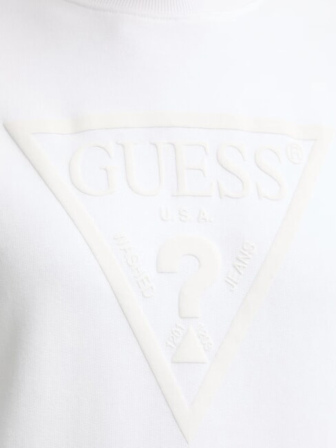BASIC TRIANGLE Rundhals-Sweatshirt purwei&szlig; - Sweatshirts Damen