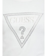 GUESS KATIE Rundhalsausschnitt, eng anliegender Pullover cremwhi - Damenpullover - 5