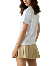 GUESS SEQUINS BIG LOGO Kurz&auml;rmeliges T-Shirt mit gro&szlig;em Logo purwei&szlig; - T-Shirts und Tops f&uuml;r Damen - 2