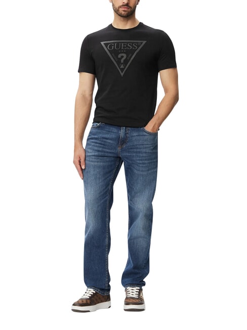 CORE Kurzarm-T-Shirt aus reiner Baumwolle jetbla - Herren-T-Shirts