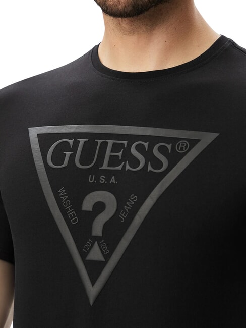 CORE Kurzarm-T-Shirt aus reiner Baumwolle jetbla - Herren-T-Shirts